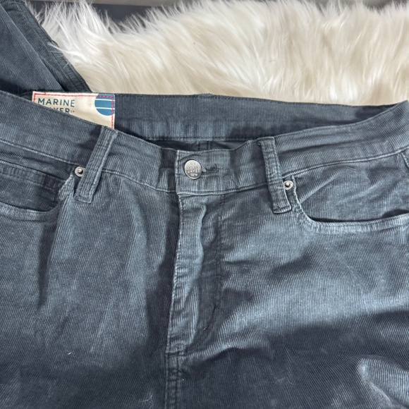 Marine Layer Midnight Navy Slim Straight Corduroy Pants Sz 32 X 32 - Picture 8 of 8